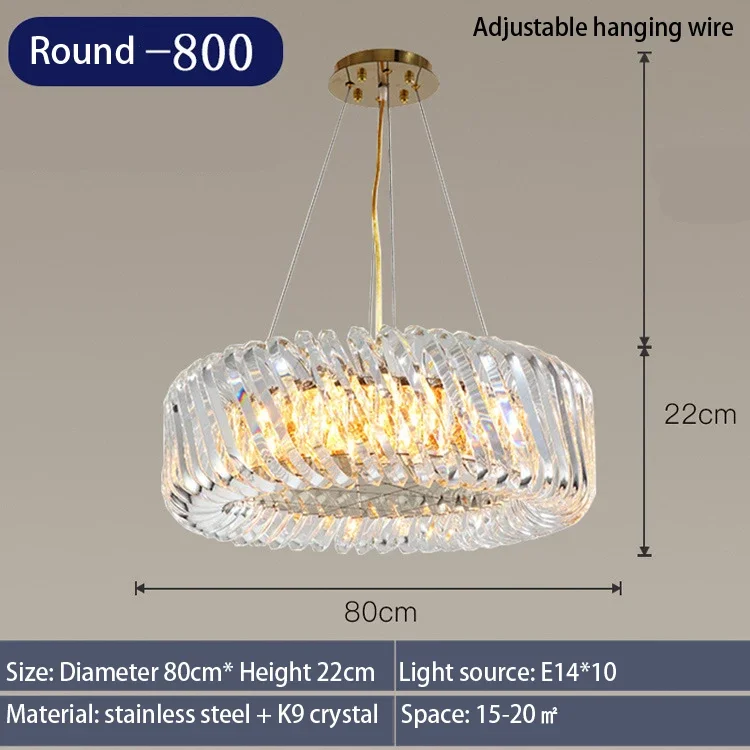 

Хрустальная LED люстра