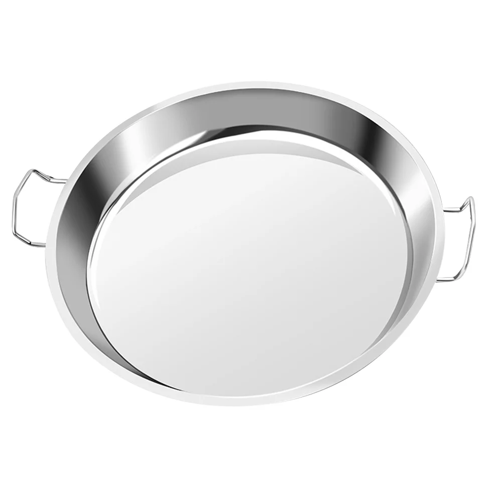 

Stainless Steel Steam Food Plate Kitchen Storage Plate Cold Rice Noodles Plate