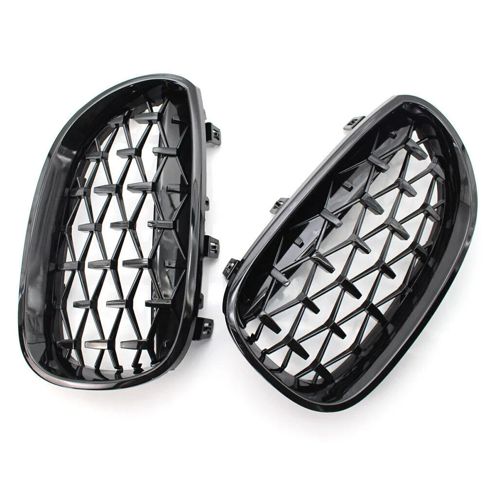 

For BMW E60 2003-2009 5 Series Front Grille Front Kidney Grill 51137065061 51137065062 51137065702 ABS Plastic