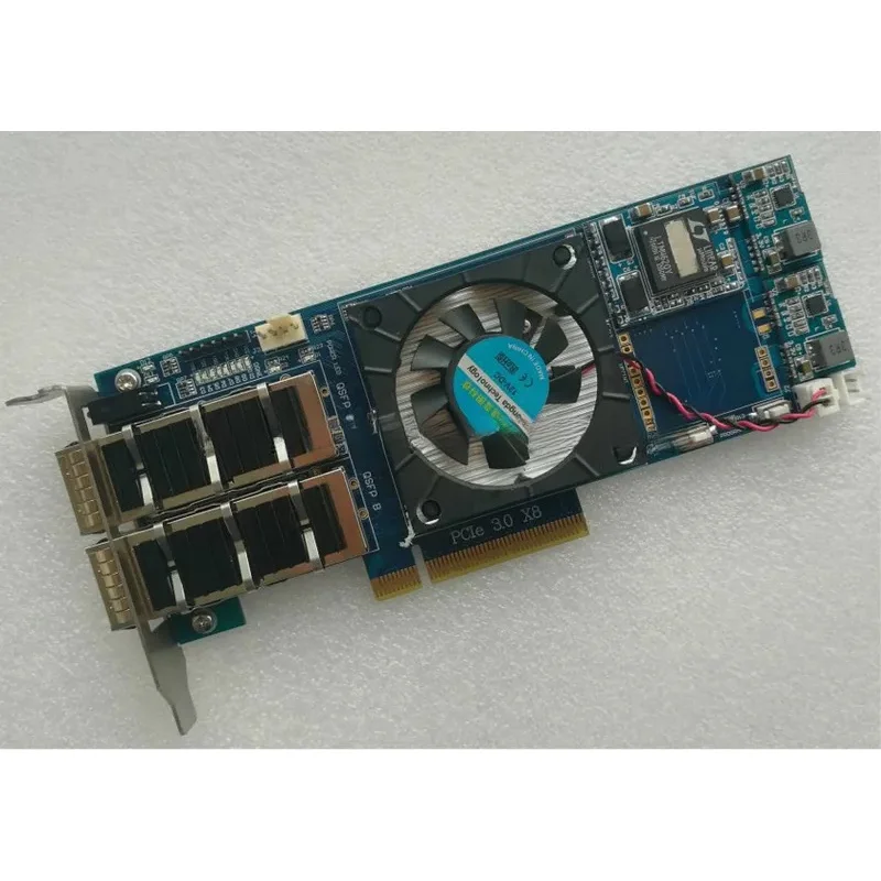 Макетная плата Xilixn Fpga Pcie Kintex UltraScale XCKU040 PCIE 3 0 QSFP X 2 или SFP Xilinx