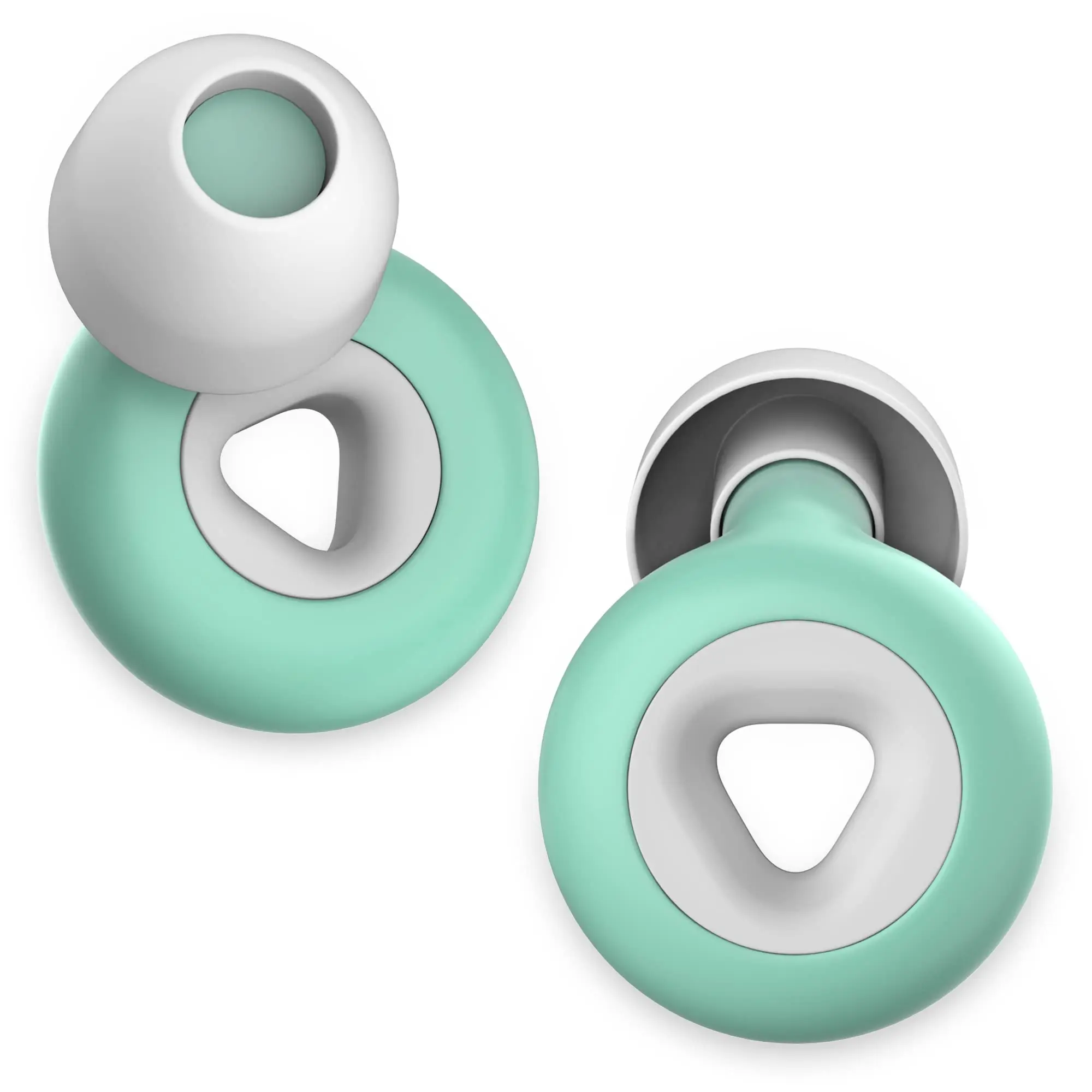 2 шт. 6 насадок для ушей из силикона с шумоподавлением