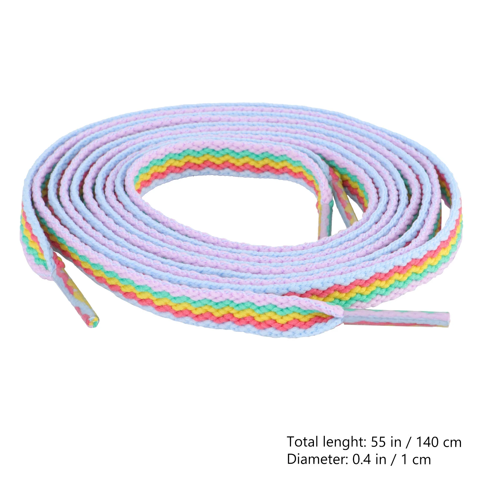 Shoe Kids Laces Shoelace Rainbow Accessories Shoelaces Pink Sneakers Pride Shoes Lace Colored Round Flat Athletic Alternative