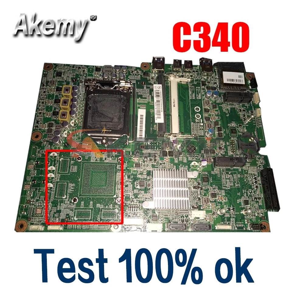 

Материнская плата LGA1155 для Lenovo C340 C440 AIO материнская плата 100% протестирована полностью работает