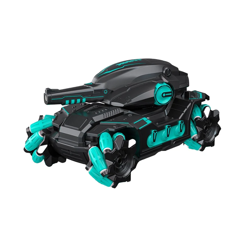 

Children'S Remote Control Car Can Launch Water Bomb Gesture Sensing Battle Tank Four-Wheel Drive Off-Road Mecha Boy Toy Car