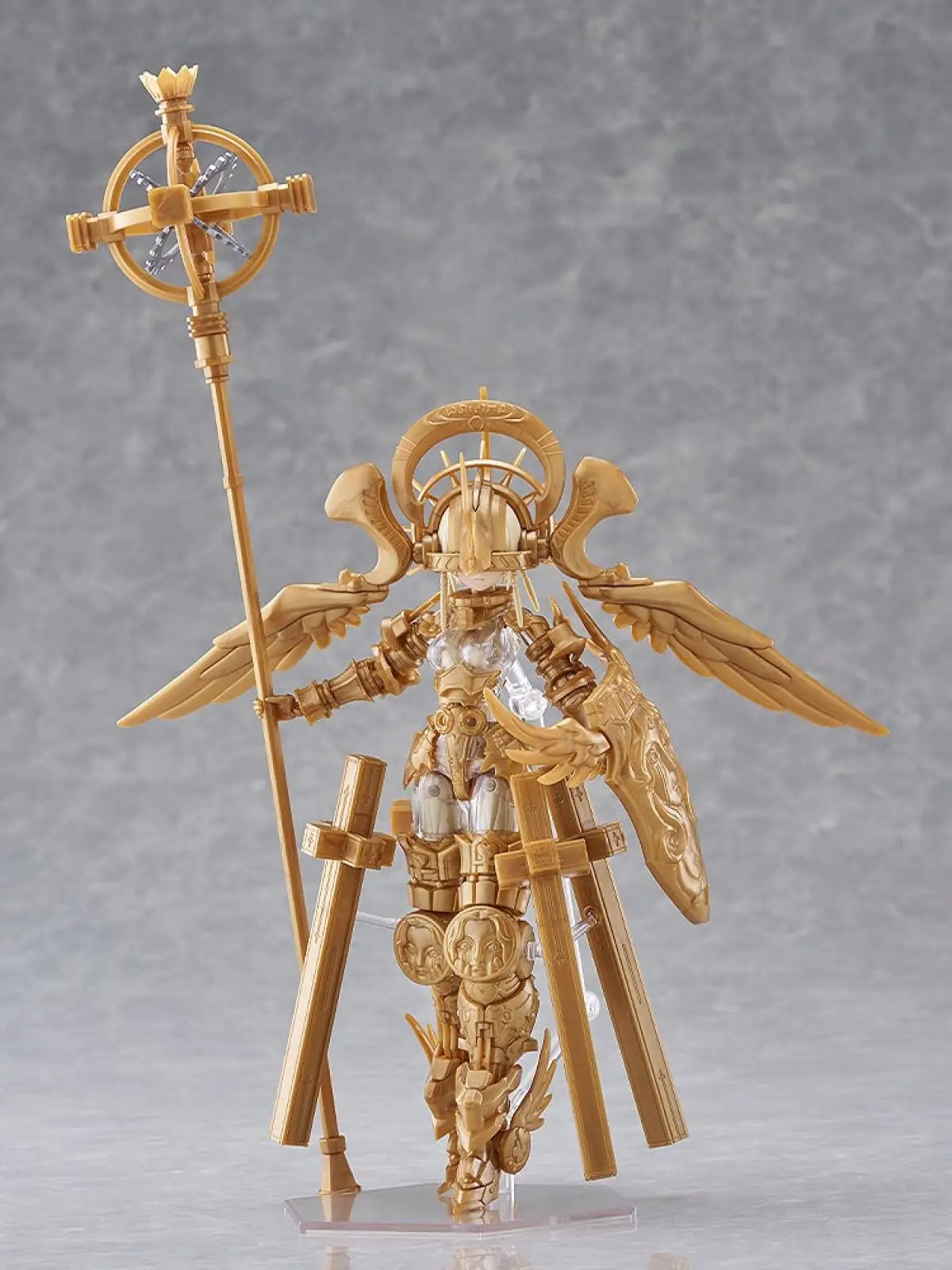 Фото Оригинальная коллекционная фигурка Max Factory Plamax Godz Order Standard Version/plated Version Overlord Gabriel, аниме-фигурка, коллекционная модель №2