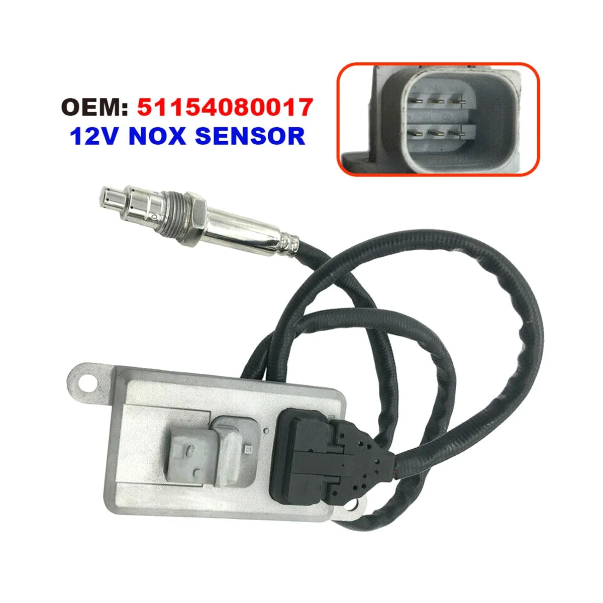 Датчик содержания азота 5WK96722B NOX датчик кислорода 51 15408-0017 51154080017 для грузовика MAN