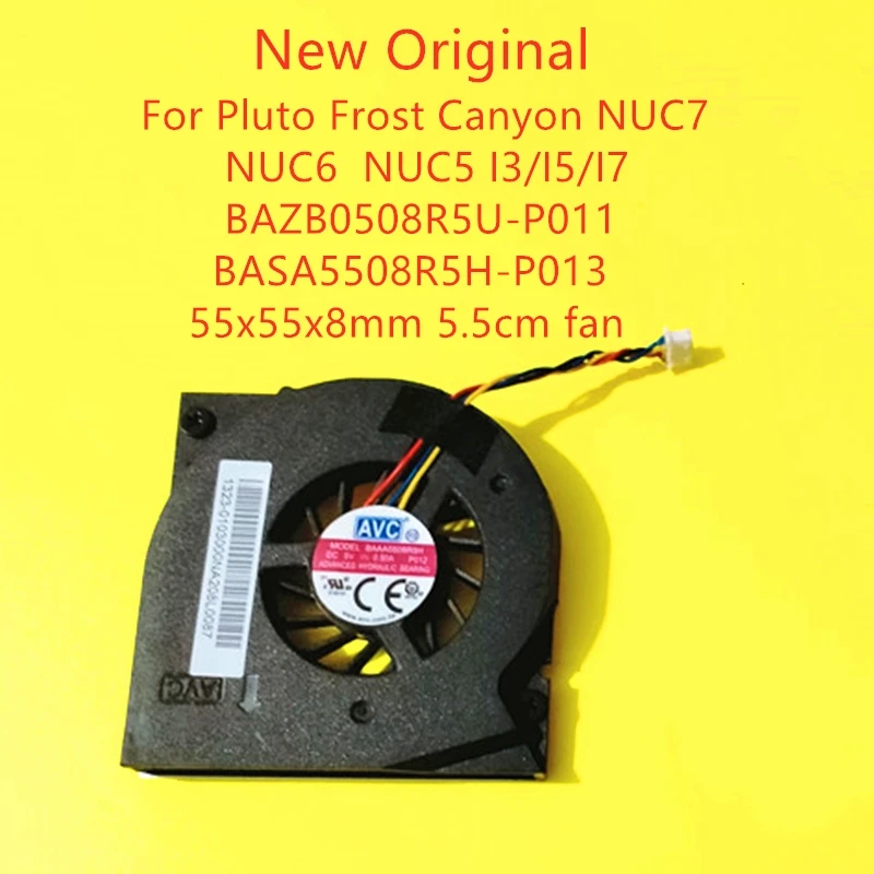 Новый оригинальный вентилятор охлаждения ЦП для Intel Pluto Frost Canyon NUC7 NUC6 NUC5 I3/I5/I7