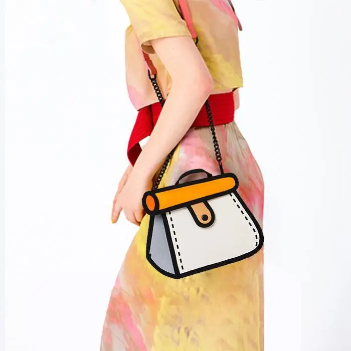 

Xiuya Cartoon Messenger Bag 2022 Autumn Trendyol Patchwork Womens Handbags All-match Fashion Solid Color Canvas Coin Purse