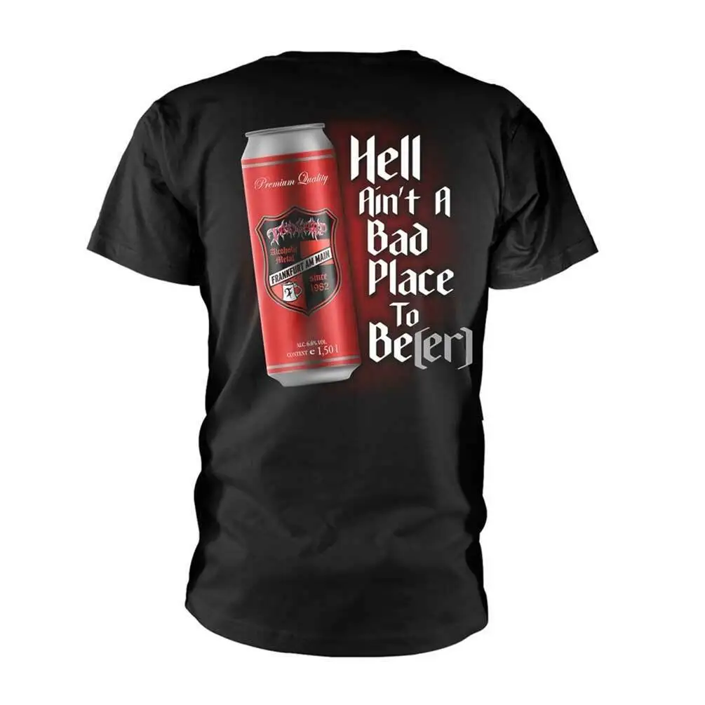 Tankard футболка с надписью Hell is not A Bad plac новинка