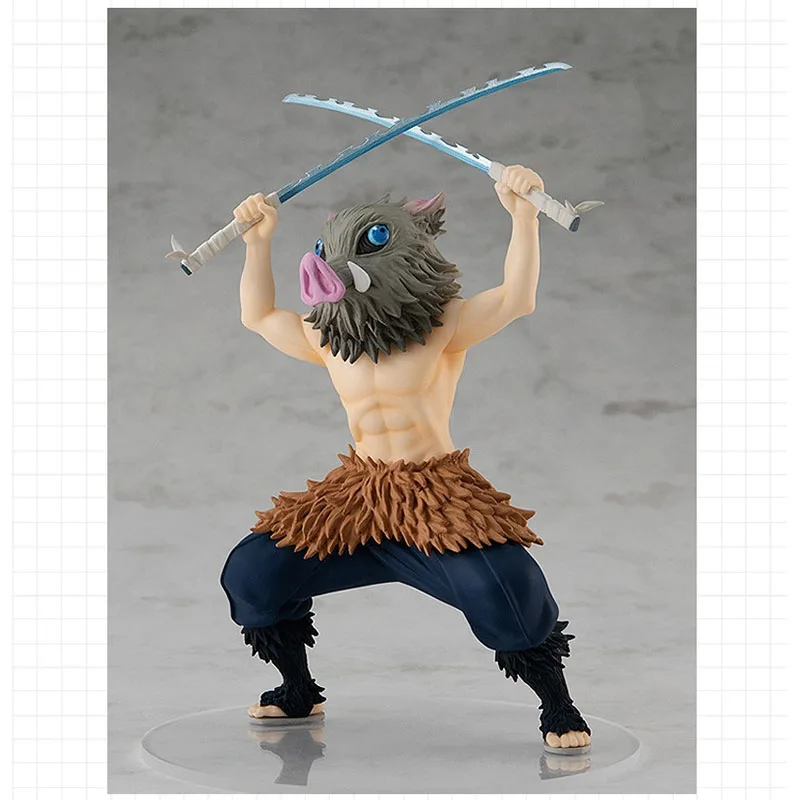 

14cm GSC Demon Slayer Kamado Tanjirou Hashibira Inosuke Anime Dolls Peripheral Figures Desktop Ornaments Collection Gifts