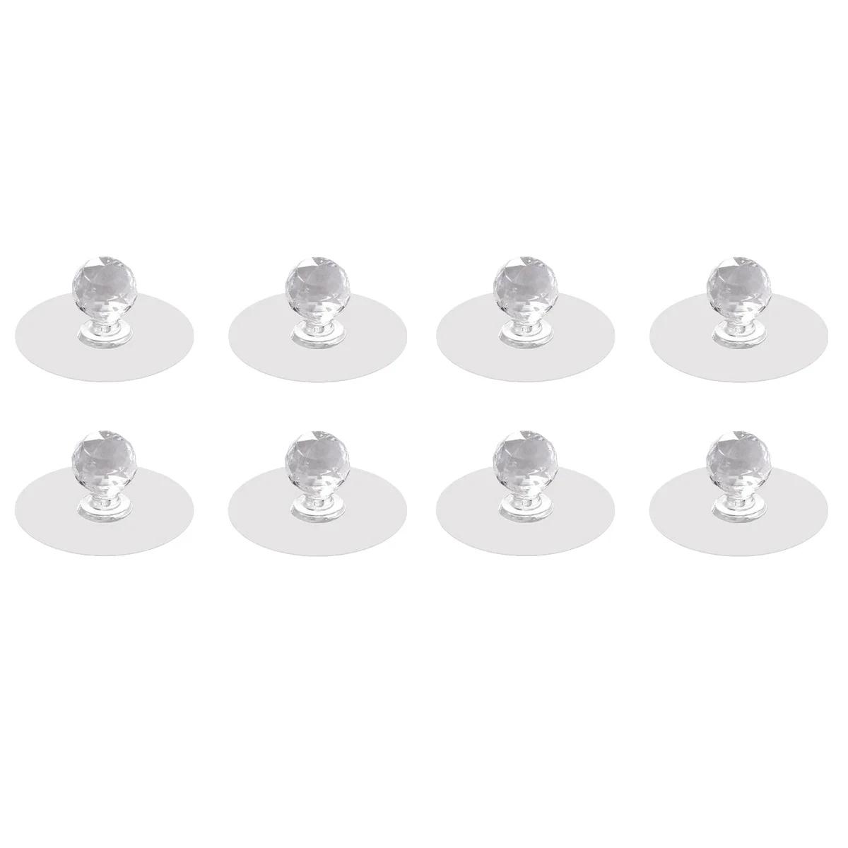 

Knobscrystal Door Drawercabinet Furniture Handles Exterior Clear Knob Round Vintage Kitchen Drawerscabinets Glassdoorknob