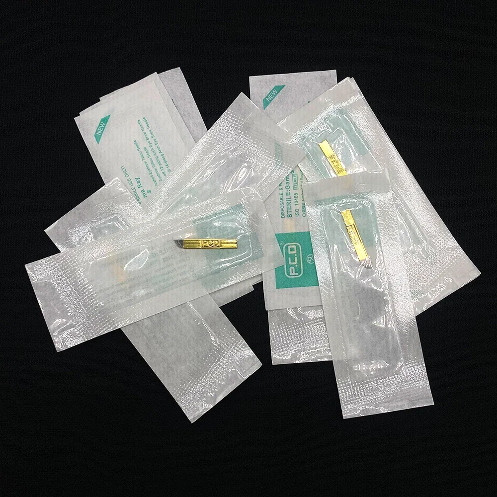 Иглы для перманентного макияжа бровей 12 контактов 50 шт./100 шт.