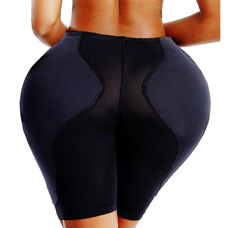 Fake Ass Hip Pads Butt Lifter Enhancer Thigh Trimmer Control Panties Women High Waist Trainer Shapewear Body Shaper Padded Panty