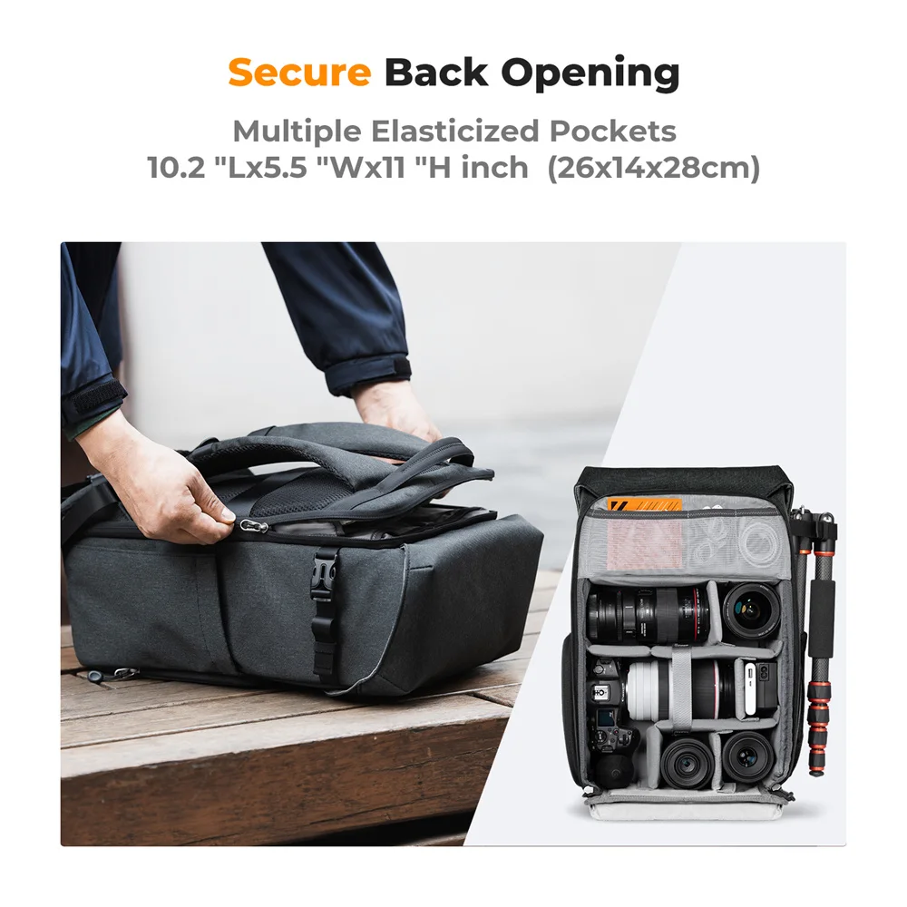 Рюкзак K &amp F CONCEPT для фотосъемки на открытом воздухе профессиональный