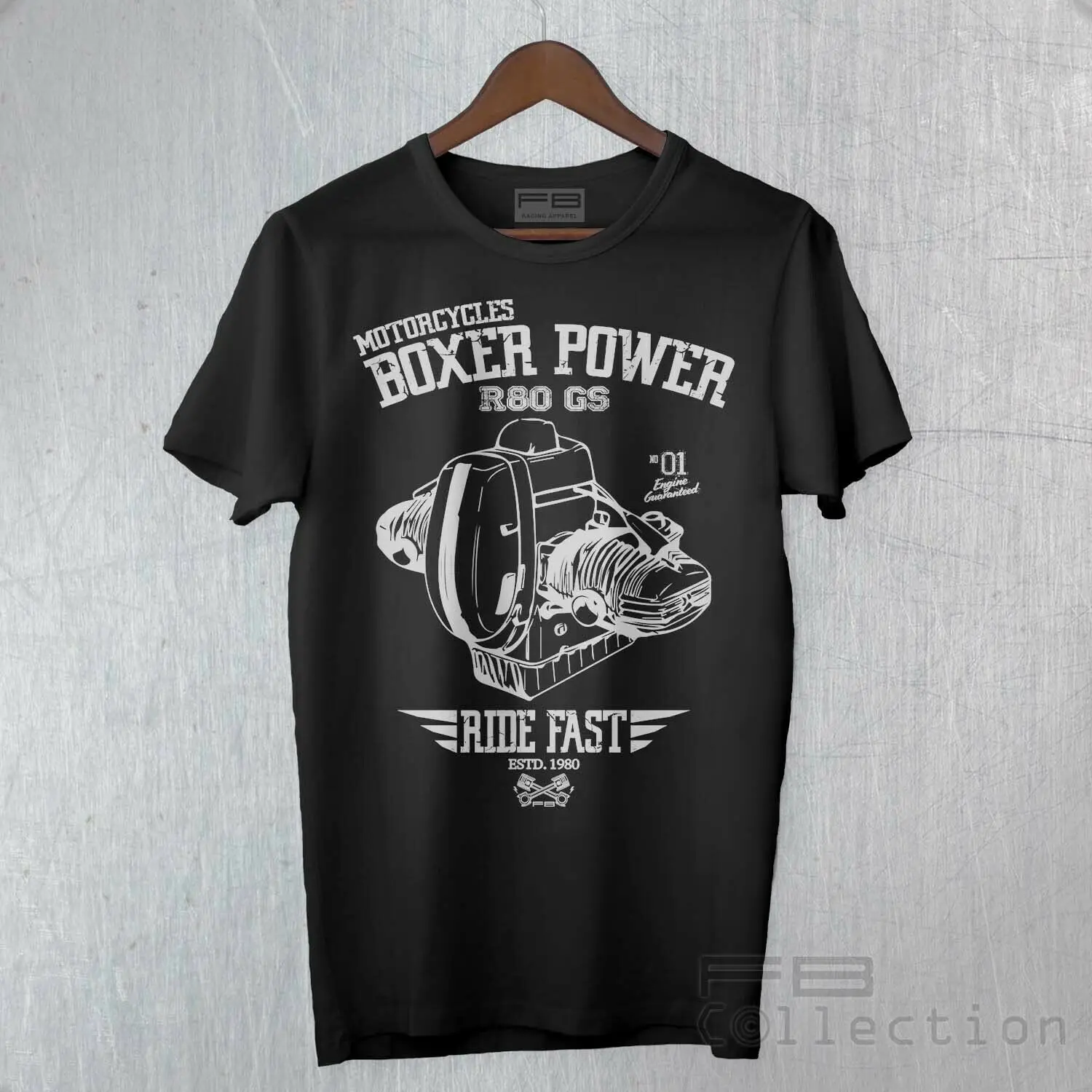 

T-Shirt R80 GS Adventure Boxer Style Engine Motorrad Quality Idea Regalo men t shirt