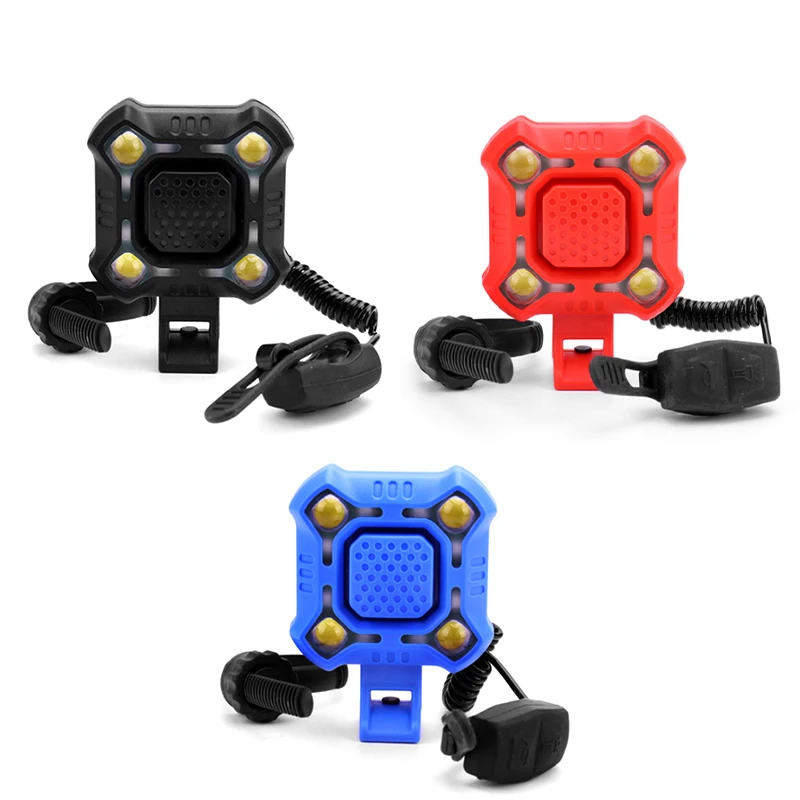 

Tail Light Multiple Mode Abs Bicycle Led Light Usb Rechargeable High Decibel Speaker Headlight Riding Equipment Mountain Bike