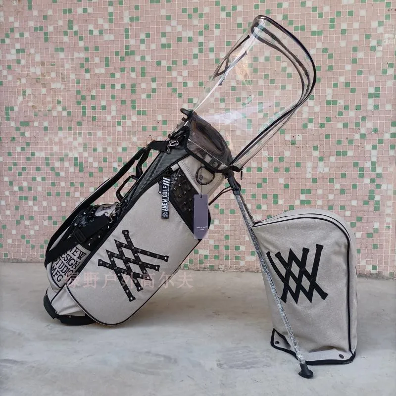 

Новая сумка для гольфа, новинка 2022, легкая сумка на одно плечо с кронштейном, тканевая сумка с двойной крышкой для клуба, спортивная сумка дл...