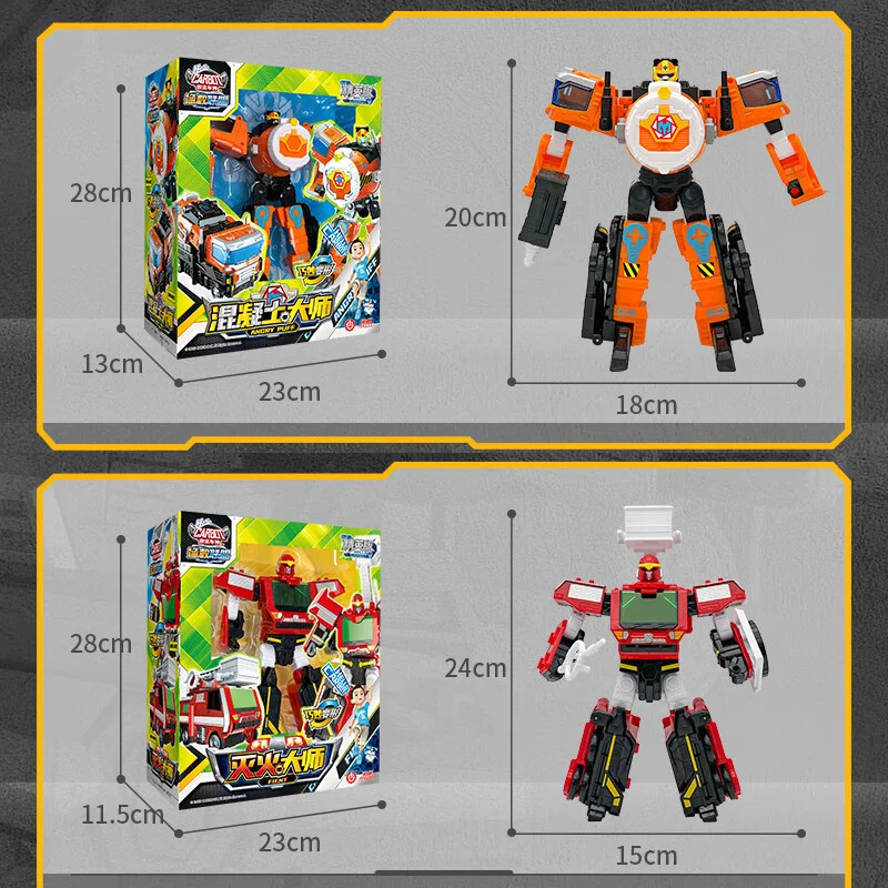 Новый робот-трансформер ABS Carbot: игрушка-машина, фигурка, два режима трансформации, спасательная машина-игрушка для детей, подарок (art.: 3920dc48d2fbb) - 3920dc48d2fbb