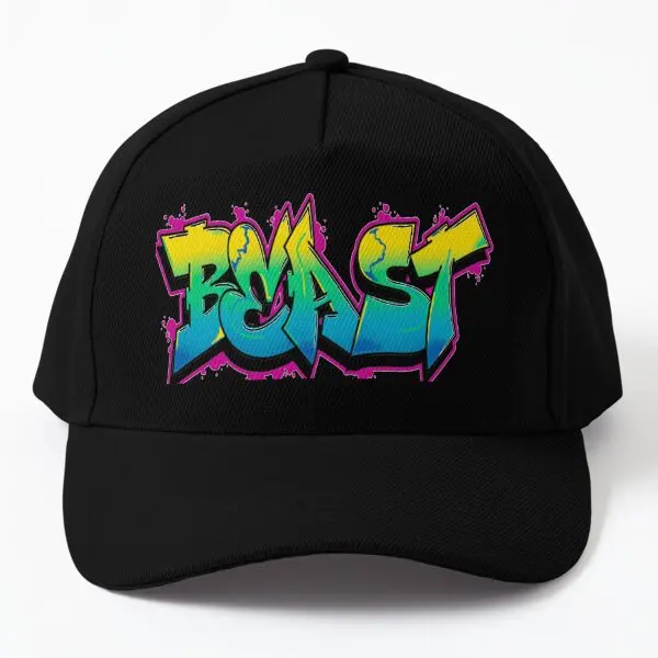 

Beast Baseball Cap Hat Casquette Printed Sport Czapka Outdoor Fish Hip Hop Summer Black Casual Snapback Spring Mens Bonnet