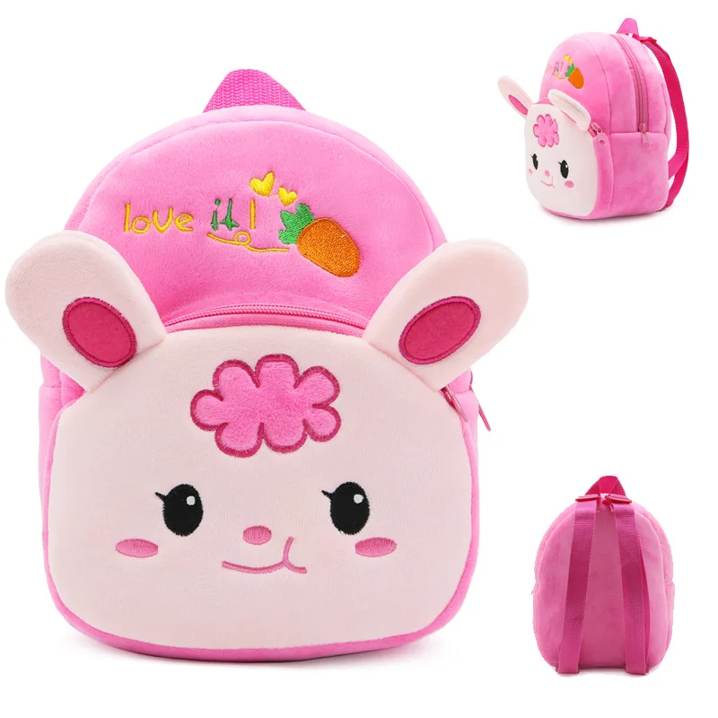 

Plush Schoolbag For Girls Toy Backpacks Student Kindergarten School Book Bag Kids Lovely Backpack For Children Girl Schoolbags