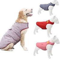 winter pet dog jacket waterproof dog clothes for medium large dogs french bulldog pet warm jacket coat thickened dog vest