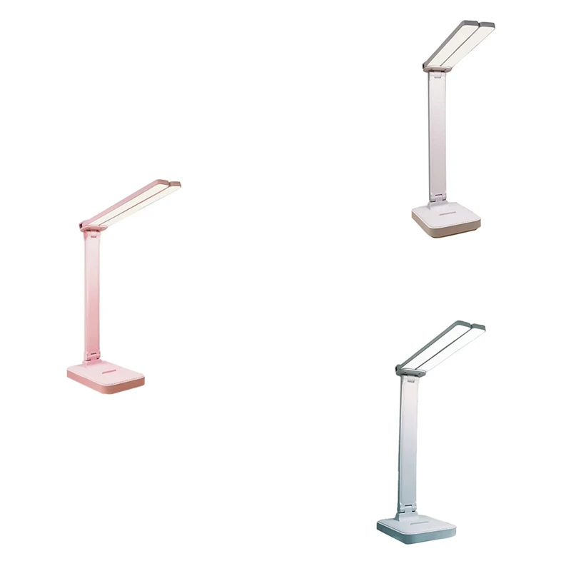 Светодиодная настольная лампа 3-уровневый сенсорный ночник с регулируемой