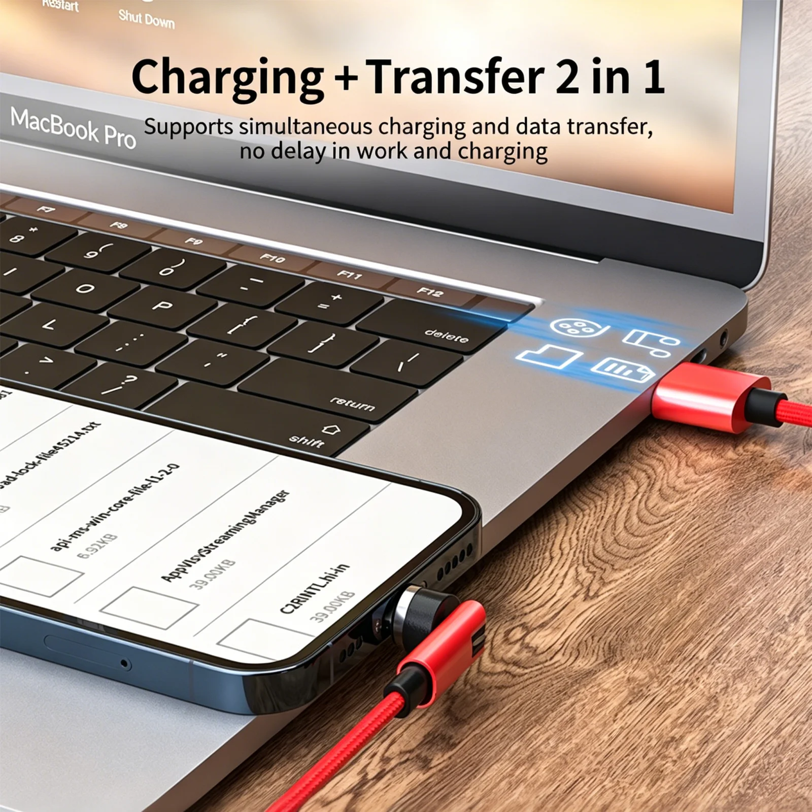 Магнитный кабель Missun 540, 3A, быстрая зарядка, Micro USB Type C, для iPhone, Xiaomi, Samsung, магнитное зарядное устройство, кабель для передачи данных, провод для телефона (art.: 3920dbbc7b61b) - 3920dbbc7b61b