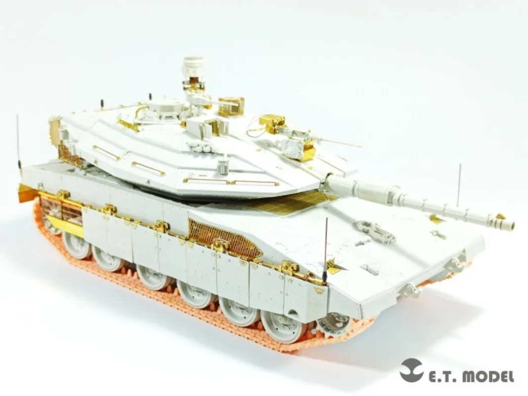 Фото E.T.MODEL E35-299 1/35 Израильский танк Merkava Mk.4/4 LIC MBT, базовый PE-набор для комплекта Meng №4