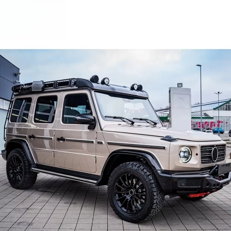 Фото Комплект внедорожных бамперов и аксессуаров для Mercedes G-класса W464 W463a (2019 г.в.) для моделей G500, G63, G400D, G350D (рестайлинг) №1