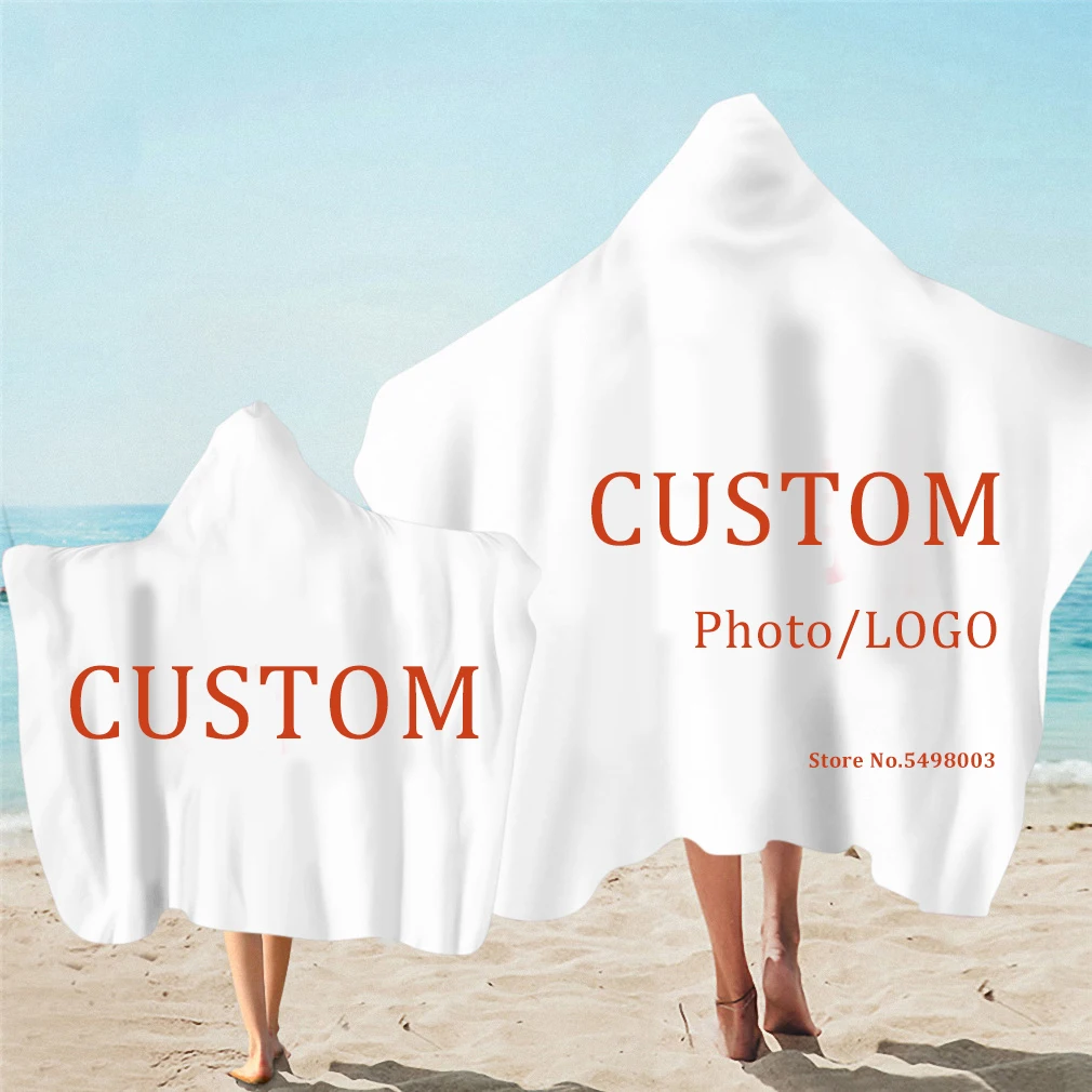 Полотенце Пляжное быстросохнущее с логотипом на заказ |