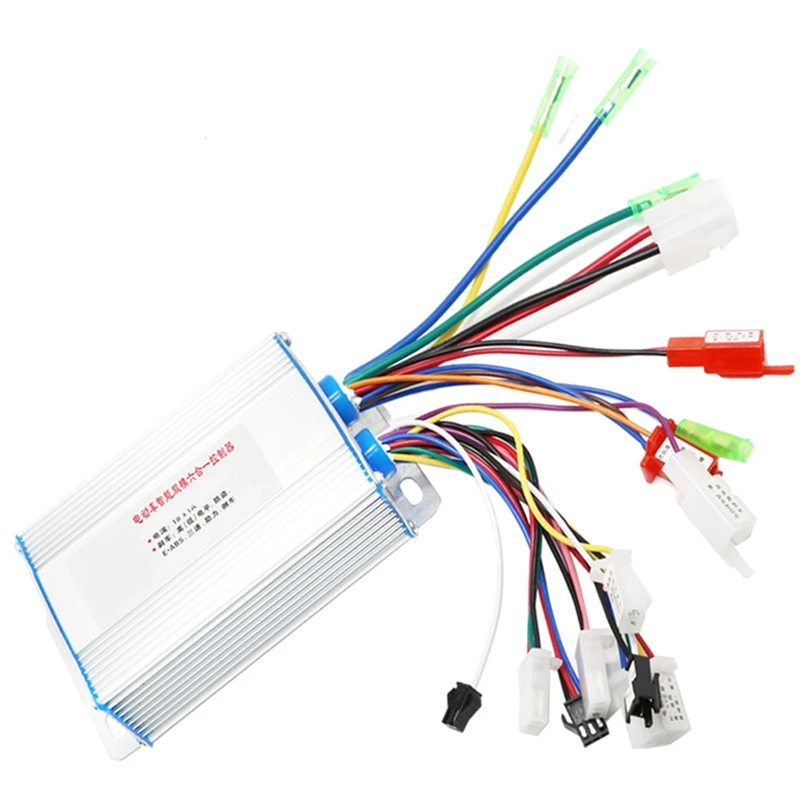 

Контроллер 12 В, 24 В, 36 В, 350 Вт, 6 Трубок для электромобилей, скутеров, велосипедов, модифицированных автомобилей