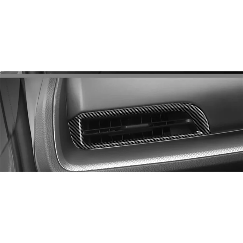 Автомобильная консоль из углеродного волокна розетка для кондиционера накладка