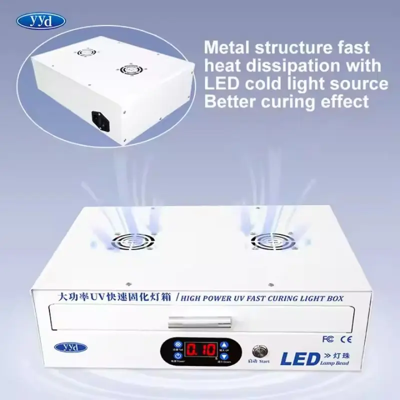 YYD высокоинтенсивная фотополимеризационная машина клей фотополимеризатор