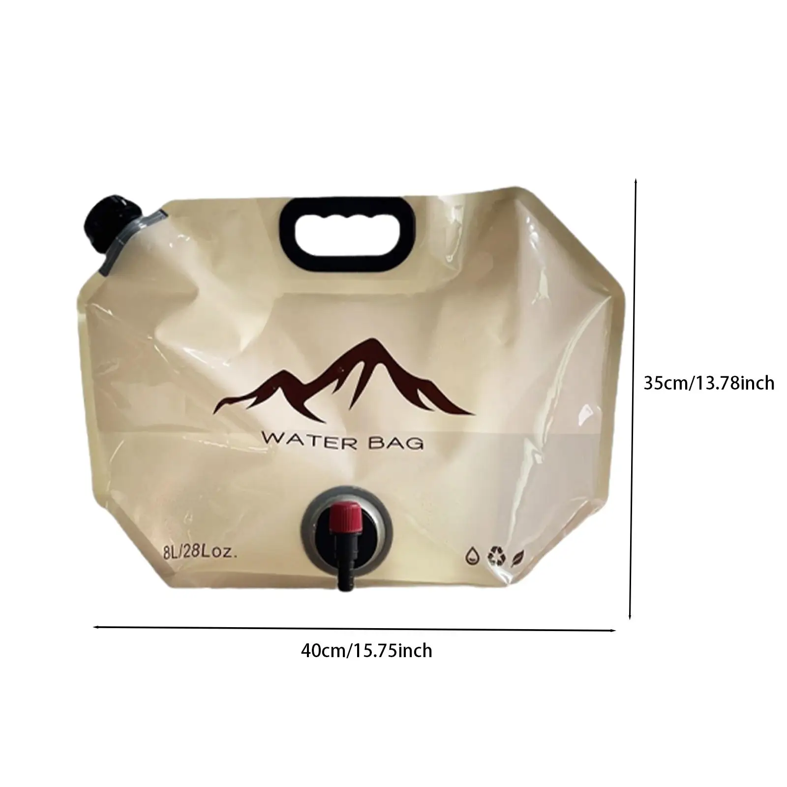 Складная сумка для хранения воды кувшин со съемным краном питья