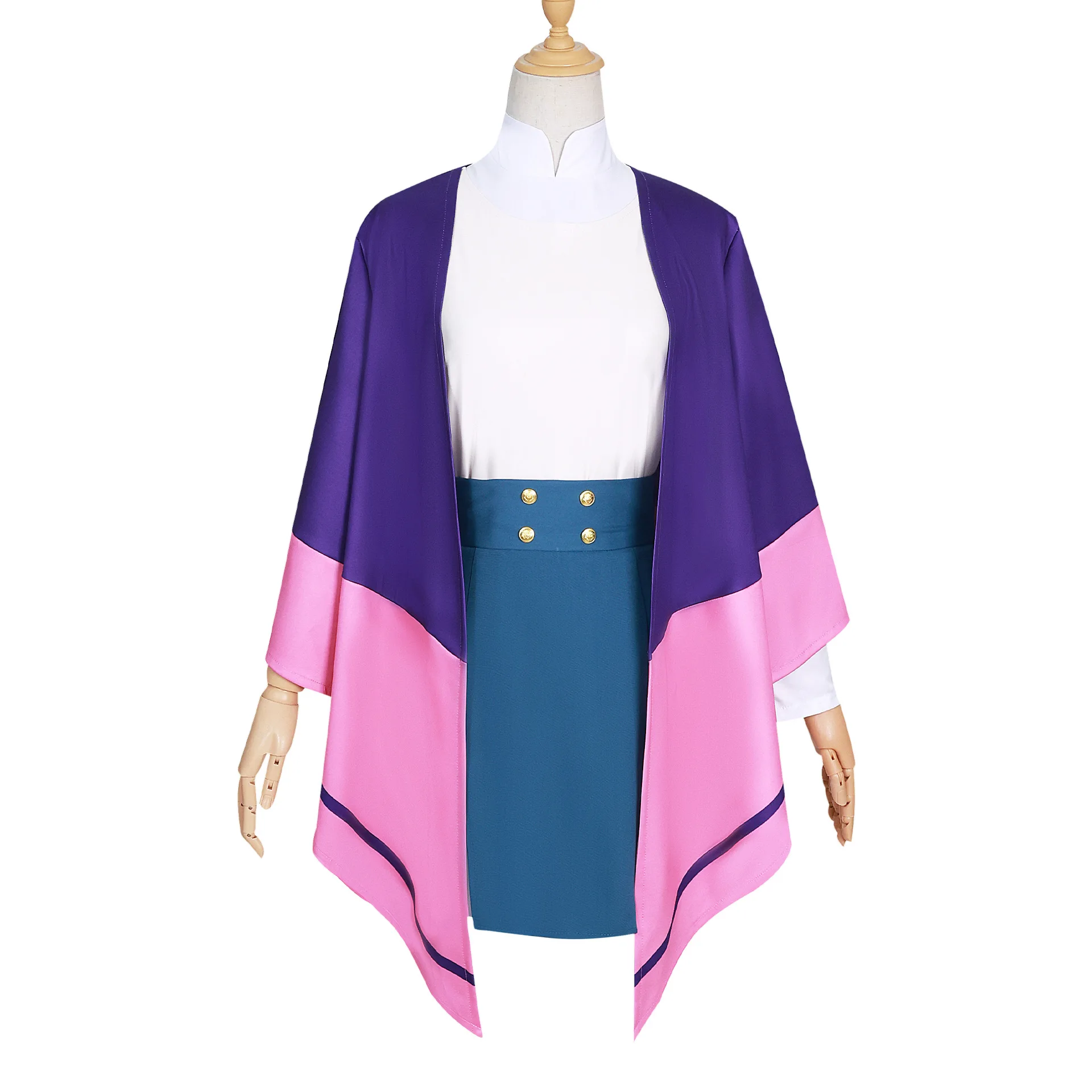 Красочный костюм для косплея на Хэллоуин с лунным свечением платья Мэй Ким