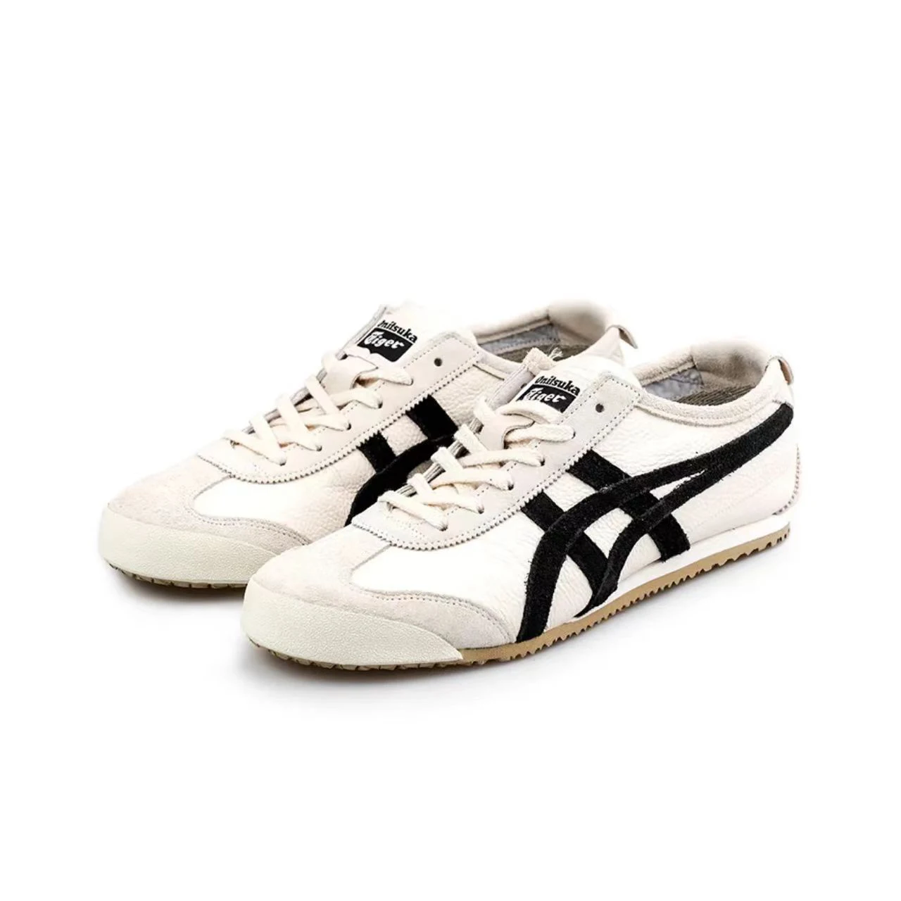 Asics Onitsuka Tiger мужские и женские кроссовки Mexico 66 без шнуровки легкие дышащие