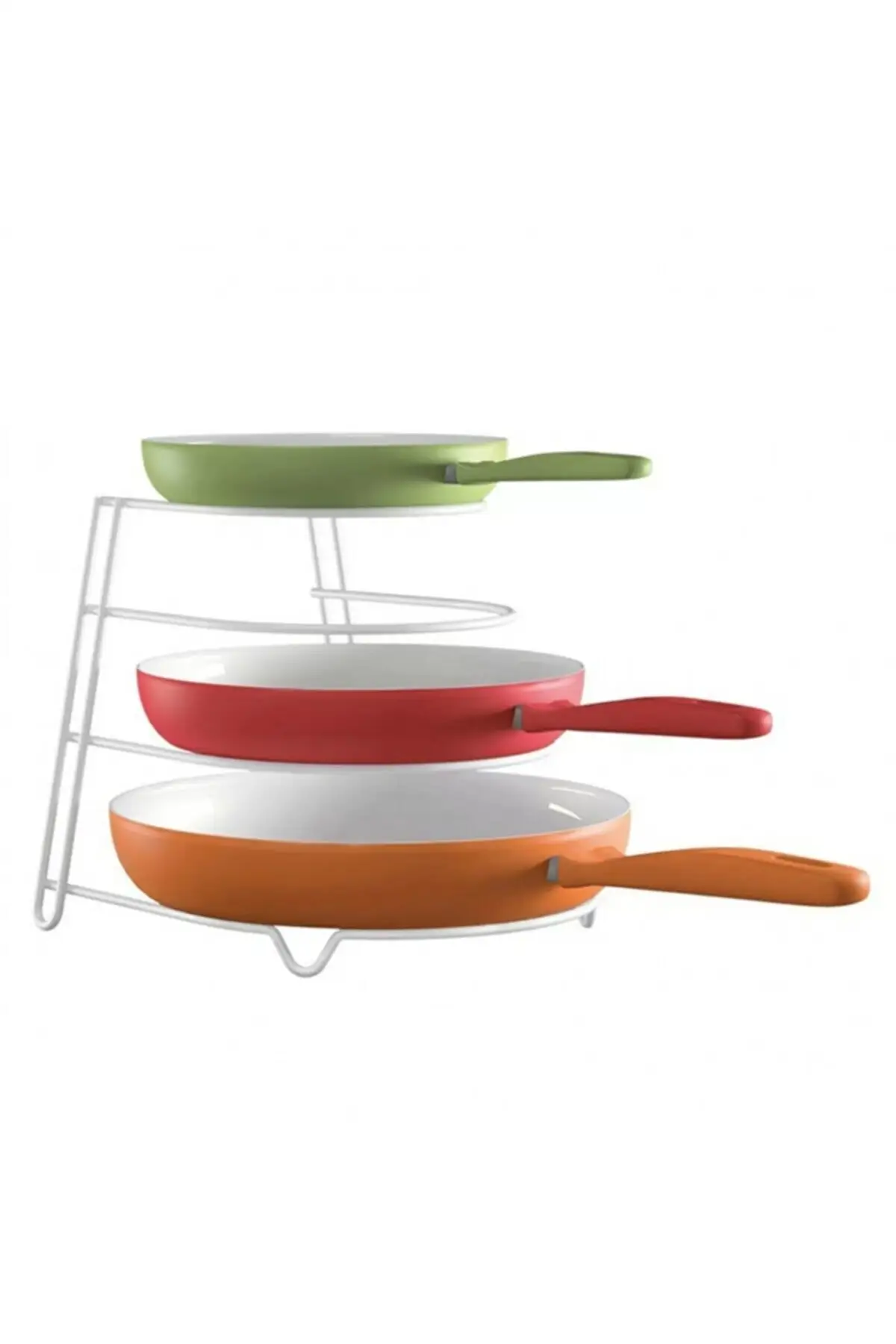 

4-слойный органайзер для сковородок из нержавеющей стали, держатель для разделочной доски, аксессуары для кастрюль, кухонная посуда, стеллаж для хранения