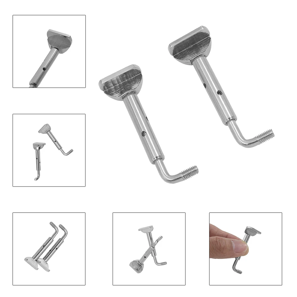 2 шт./компл. зажим для подбородка скрипки винты профессиональные серебряные