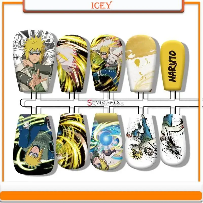 Icey Beauty Press on Nails Kamen Rider Anime Pain Armor Finished Product with Seal Coat and Code Splitting