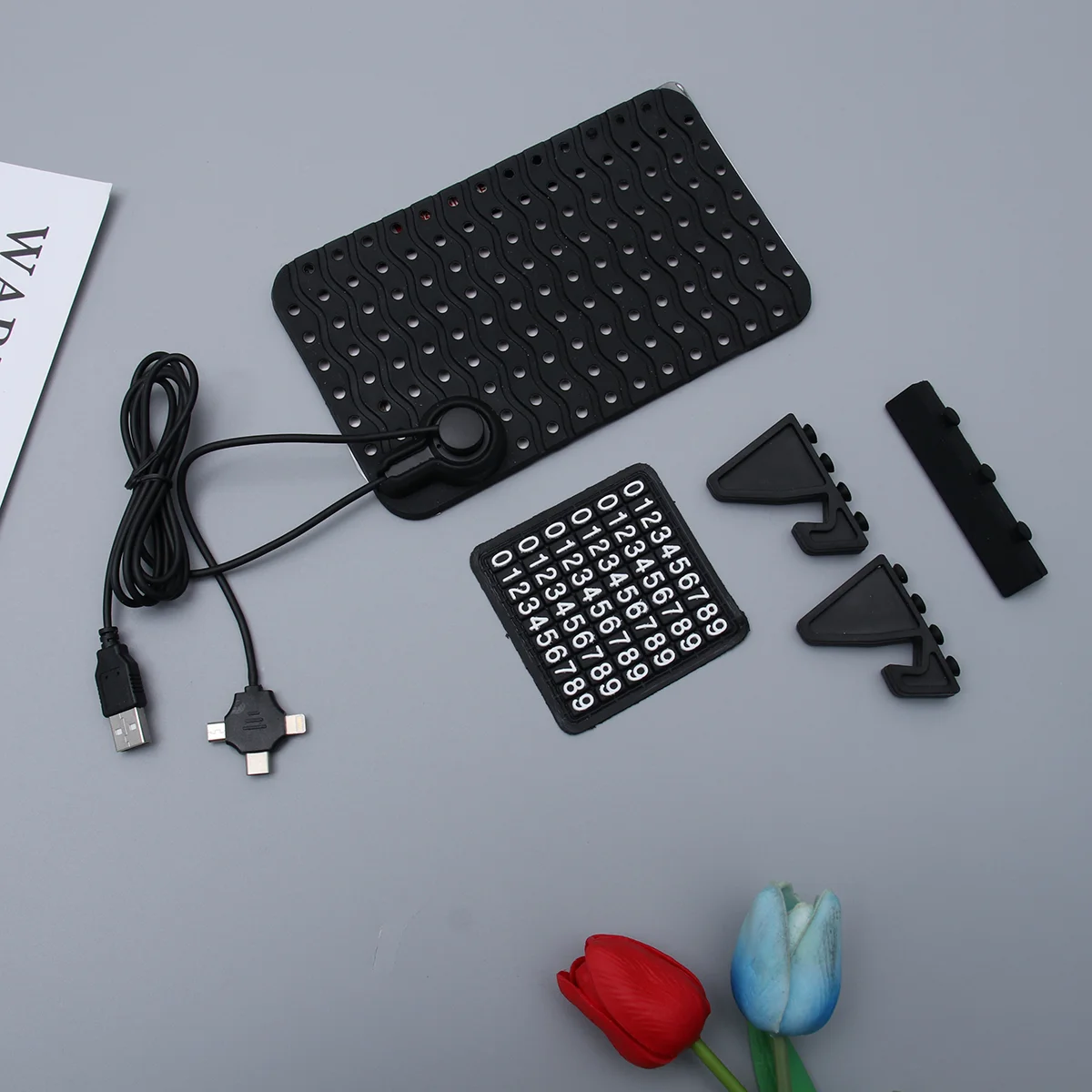 

1pc Anti-Slip Pad Multifunctional Practical Non-slip Pad for Parts Glasses