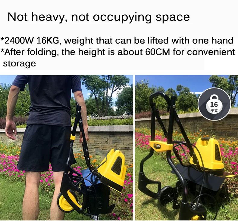 Электрический маленький культиватор для почвы микро-культиватор домашний