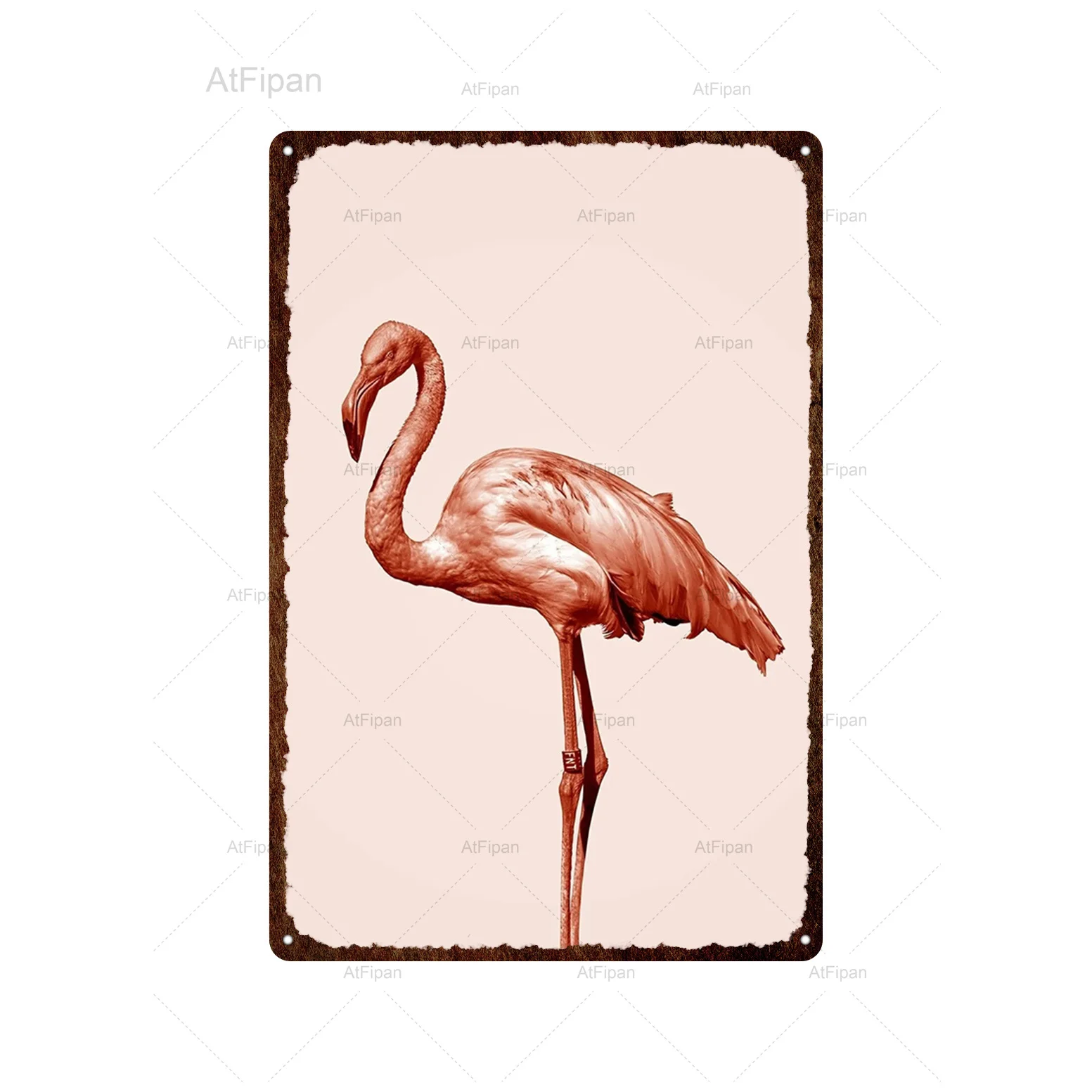 Рисунок 4 - Винтажный Розовый фламинго