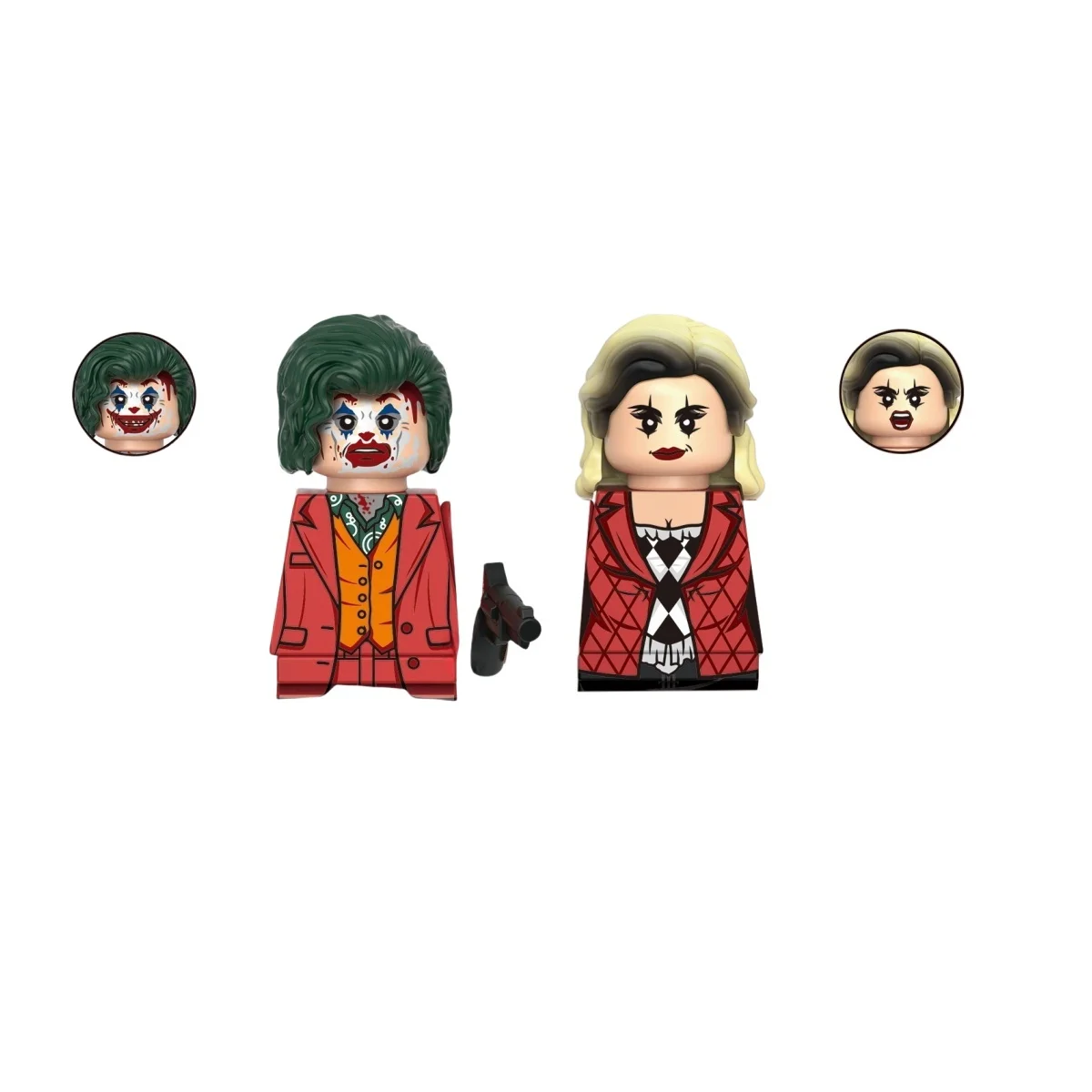 KDL830 аниме комиксы принц преступления фигурки кирпичи клоун игрушки блоки мини