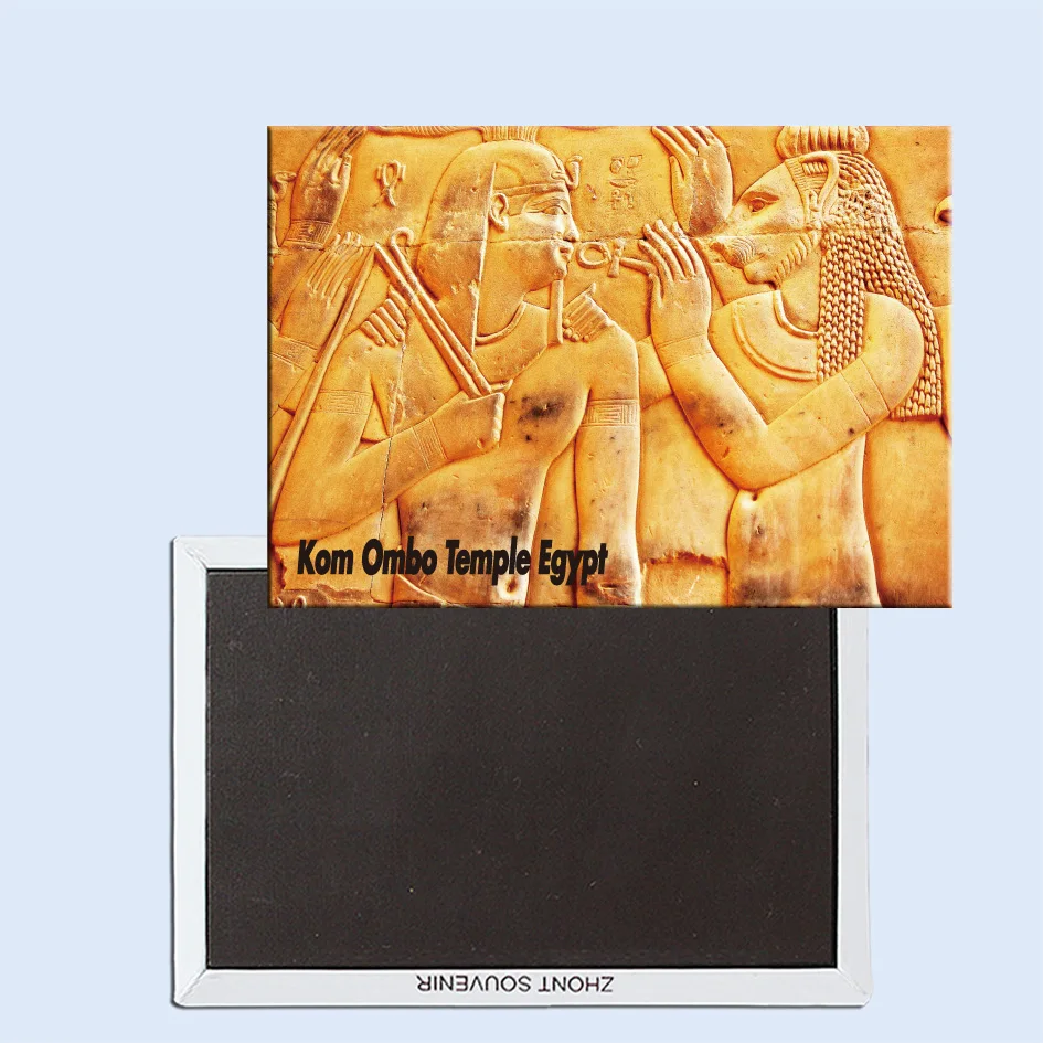 

Kom Ombo Temple Egypt, Magnetic refrigerator stickers, tourist souvenirs, small gifts 24800