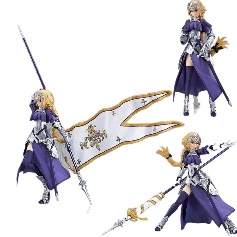

Fate/zero Joan of Arc Movable Figure Model Two-Dimensional Animation Peripheral Collection Desktop Ornament Kids Toys Boy Gift