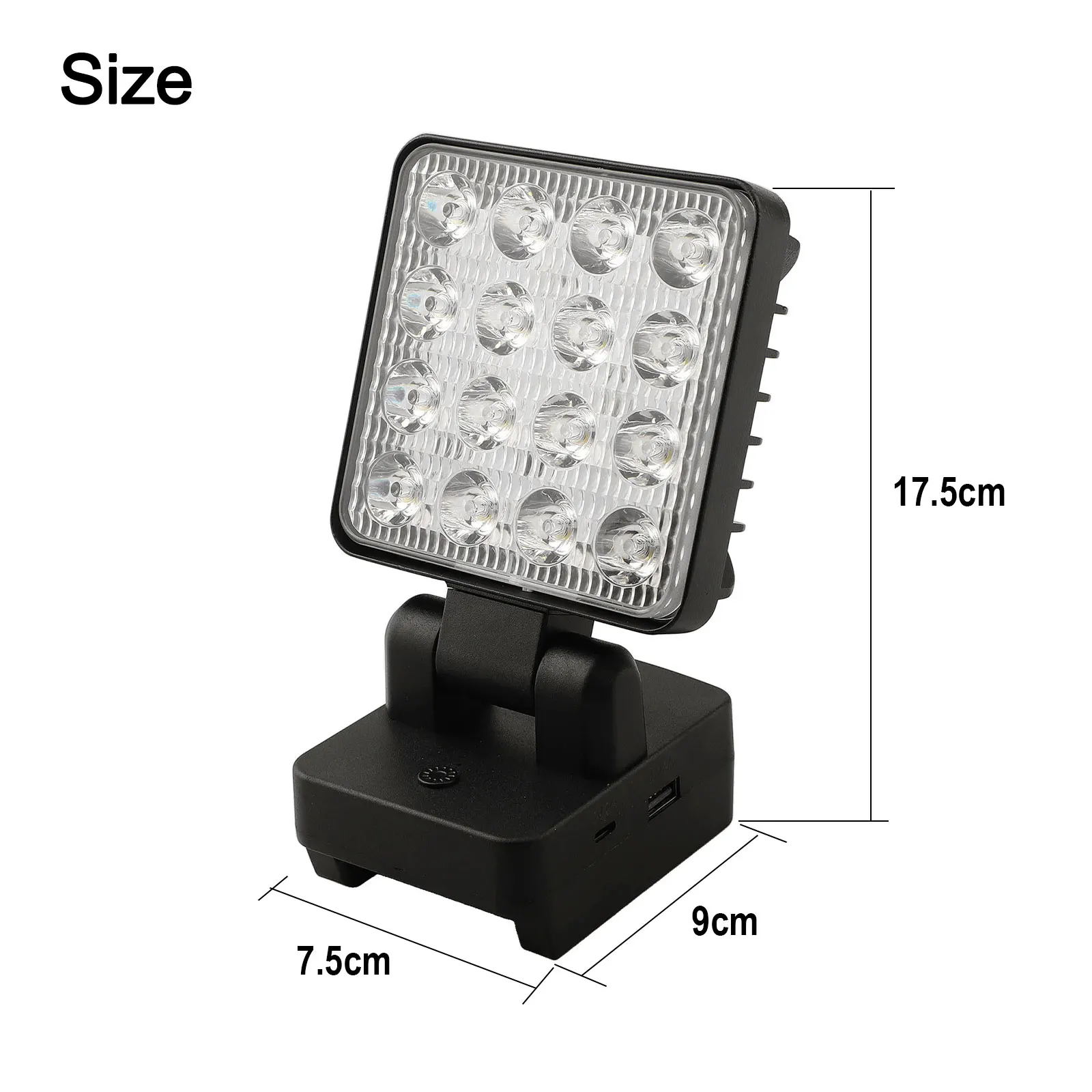 Светодиодный рабочий фонарь для моделей с аккумулятором Worx 18 В WA3593 WA3595 WA3401