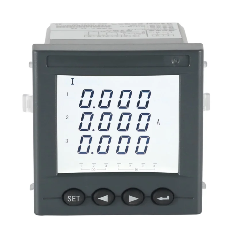 

Acrel Three-phase AC Digital Ammeter AMC72L-AI3 2DI 2DO RS485 (MODBUS-RTU)