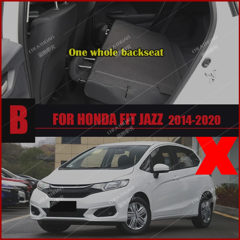 Автомобильные коврики для Honda Fit Jazz 5-Seat 2014 2015 2016 2017 2018 2019