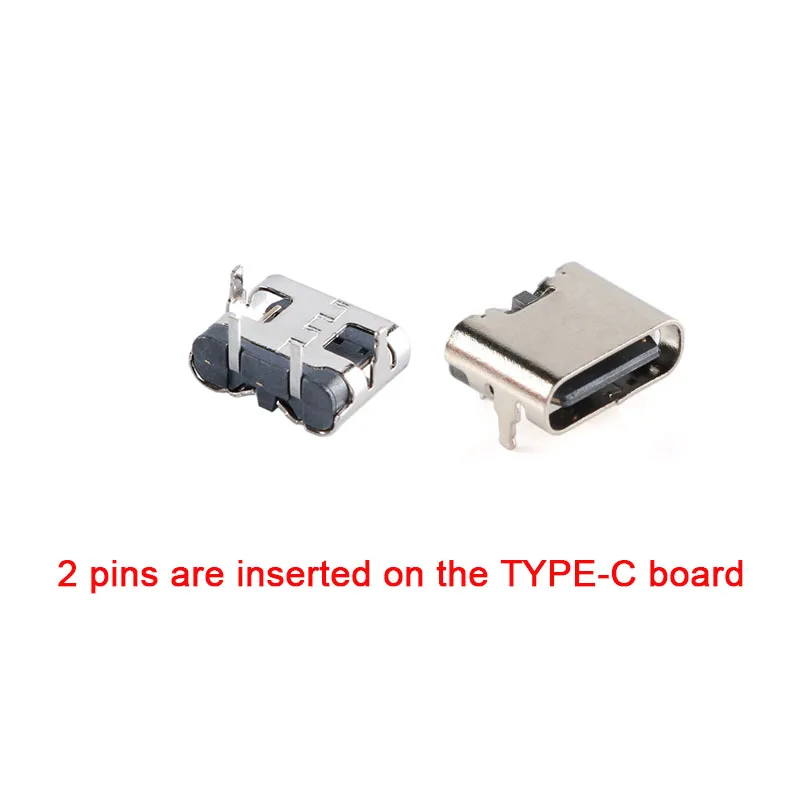 

USB-разъем Type-C для пайки, 2/6/16-контактный, Your Cee