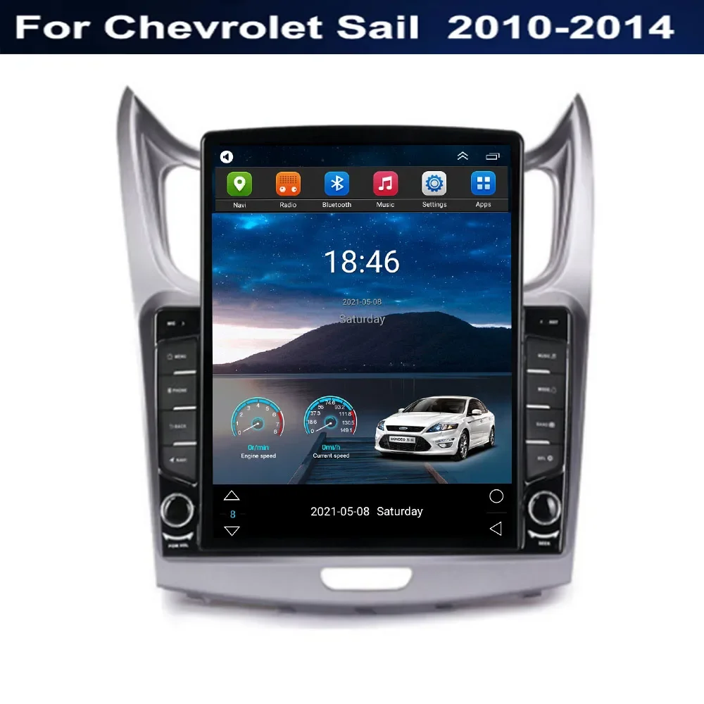 

Автомагнитола для Chevrolet Sail 2010-2014, 2DIN, Android 12